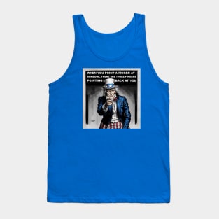 Point a finger Tank Top